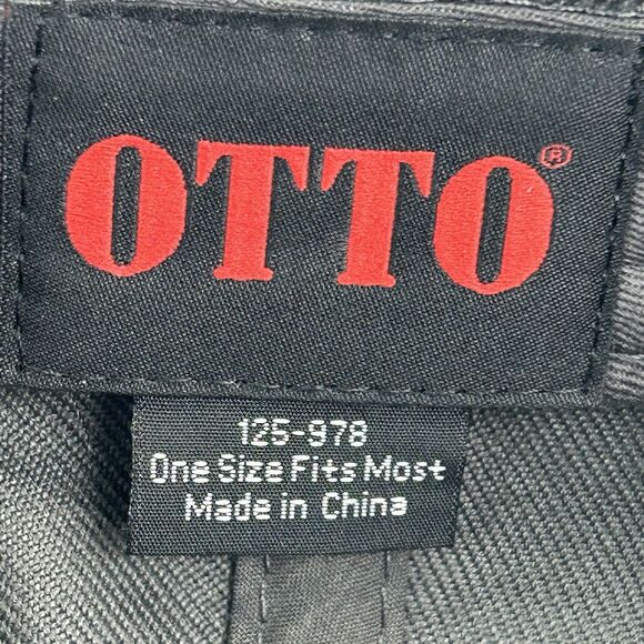 Otto Snapback Hat The 6th Clothing Co Grey Black Wool Blend OSFM 2021 - Picture 8 of 10
